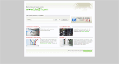 Desktop Screenshot of bint21.com